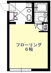 サンライトハイツ X06号室 間取り