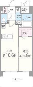 セリーゼ ウエスト 間取り図