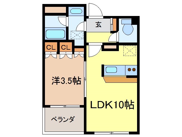 カネヒビル 間取り図