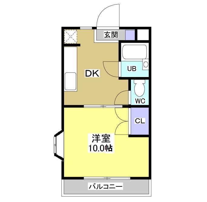 ローランギャロス 間取り