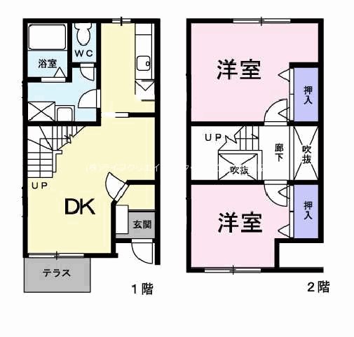ルマインダｆｙ 間取り図