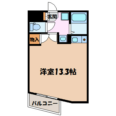 THUマンション 間取り図