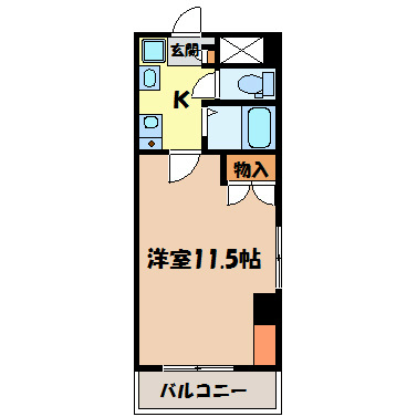 THUマンション 間取り図