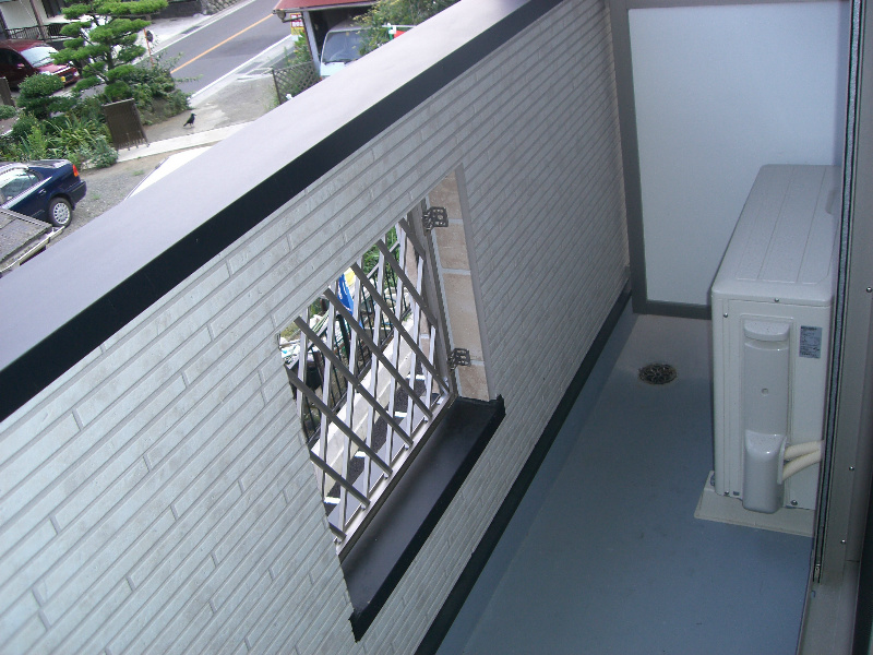 シャルムハイツ ベランダ