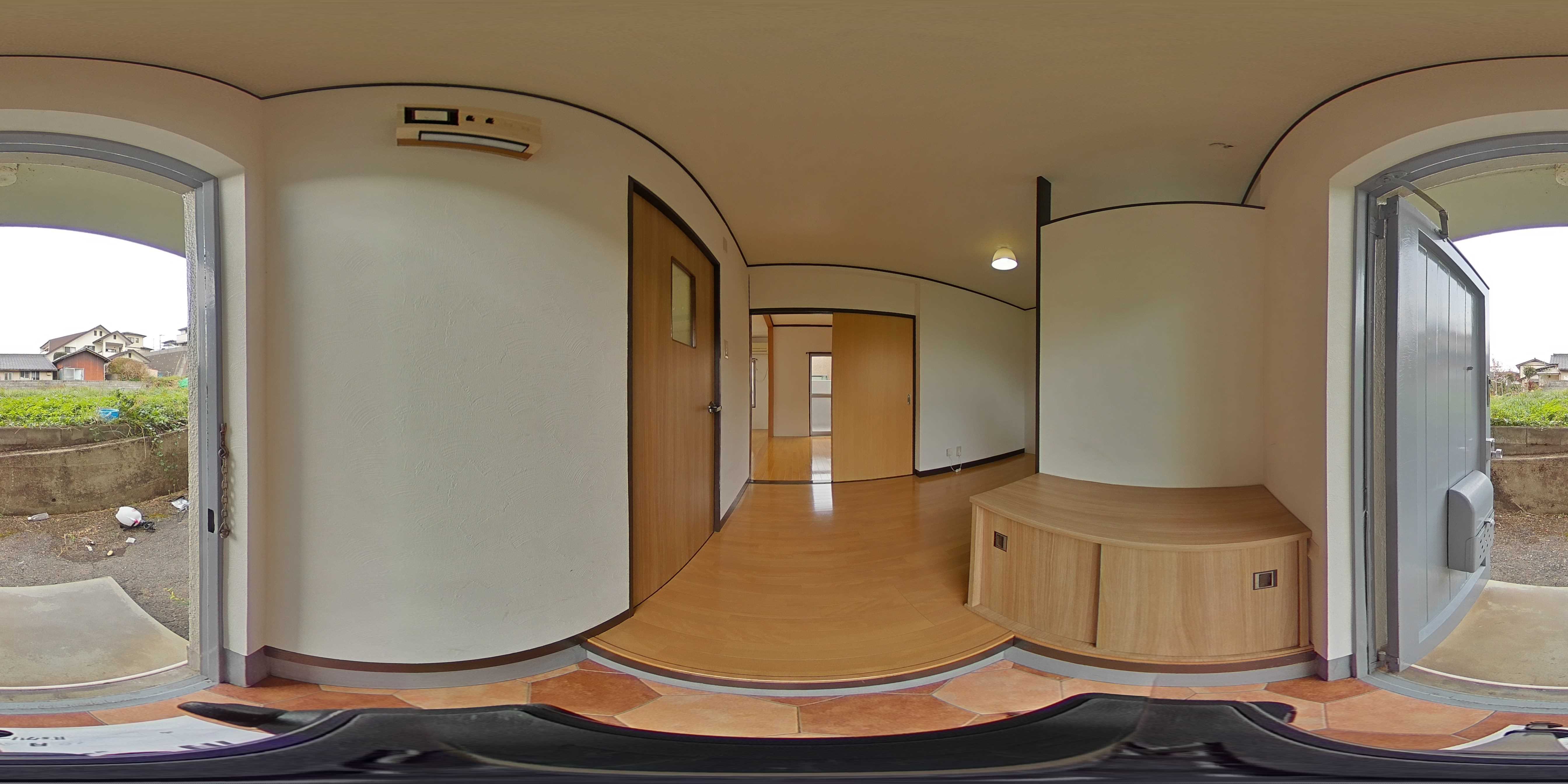小川ハイツ 玄関