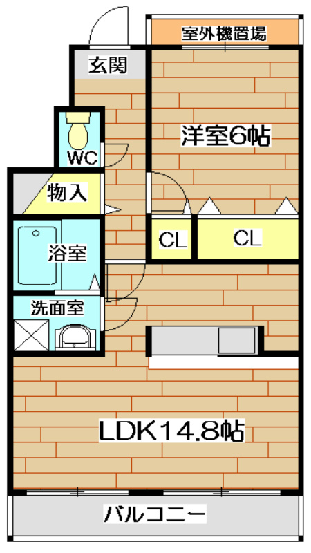 アンシャンテオーンズ 間取り