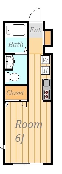 クレセール調布A 201号室 間取り