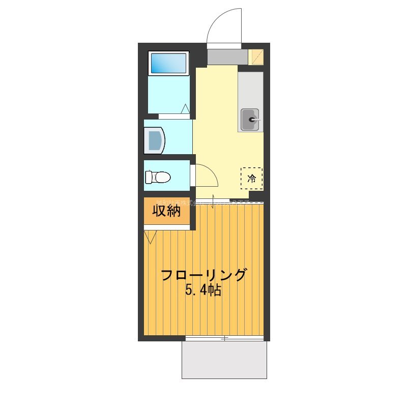 ヘルシオン 0103号室 間取り