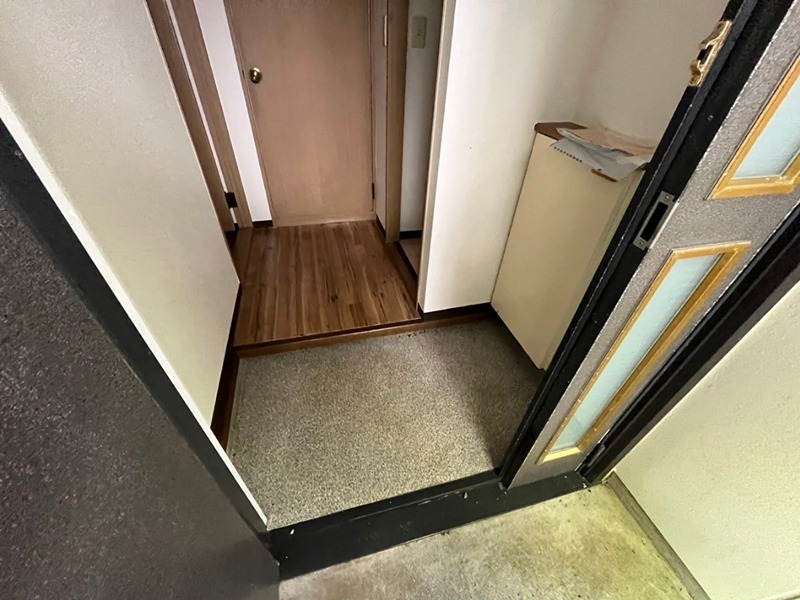 山王ハイツ 玄関