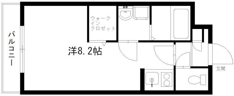 フレッシュタウンSUGIMOTO 110号室 間取り