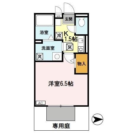 セジュールMARUGEN　Ｃ棟 間取り