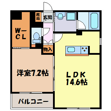 ブライト　スクエア 間取り