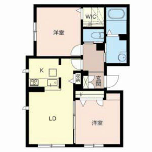 シャーメゾン・ダヴ 間取り図