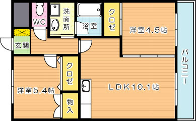 ヴィリアパス 間取り図