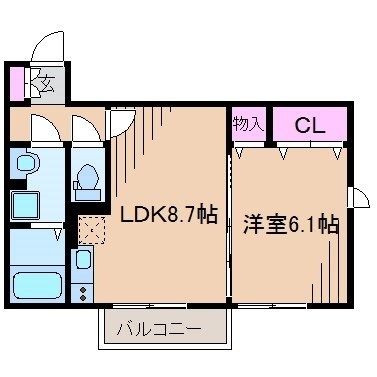 神奈川県横浜市神奈川区白幡南町 間取り