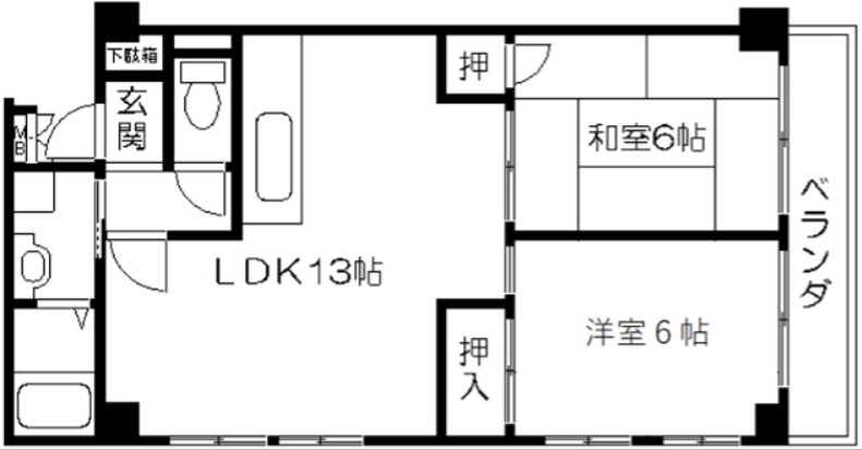 タワー御池 間取り