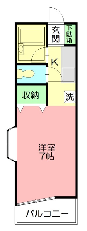 カーサ鵠沼 間取り
