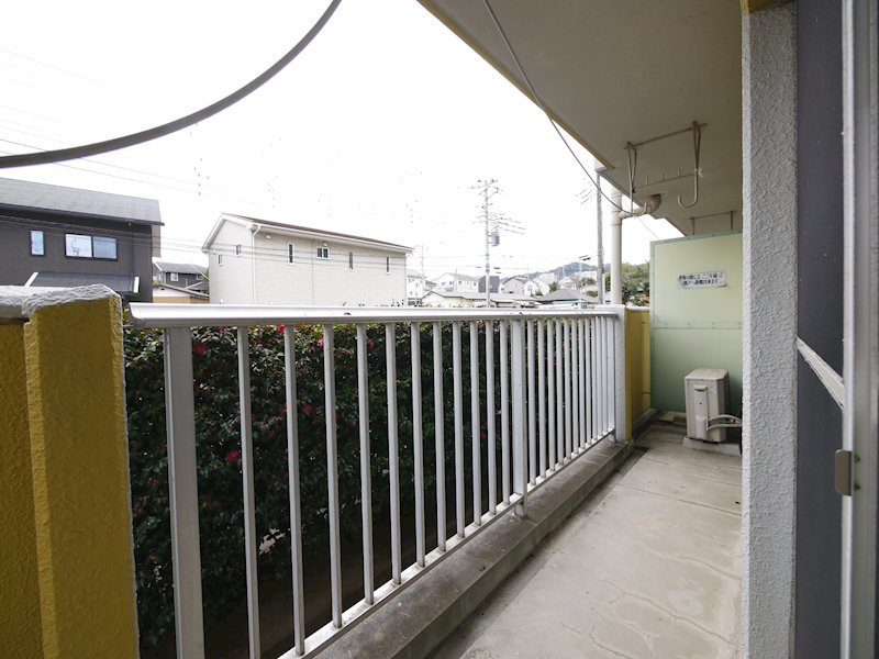 ハイツことぶき ベランダ