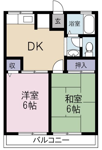 フューチャーI 間取り図