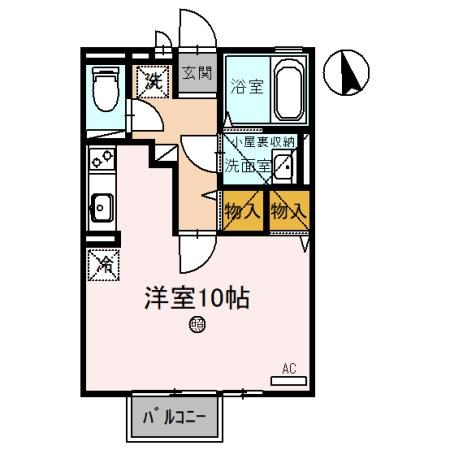 エスポワール青山 間取り図