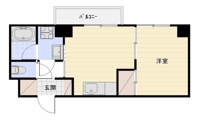 is常盤 313号室 間取り