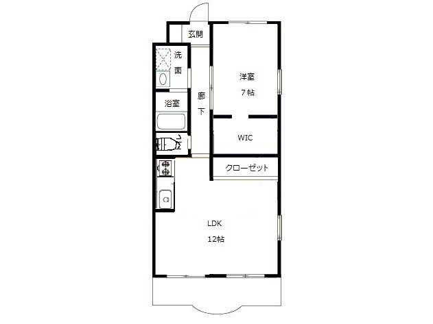 エストメンツ中泉 間取り図
