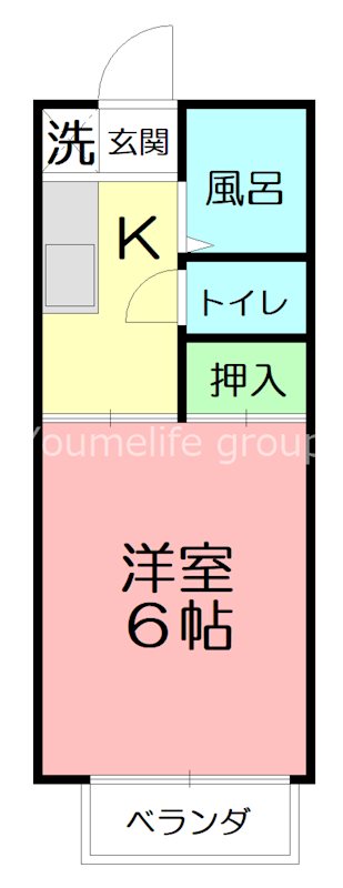 湘南ハイツ   間取り