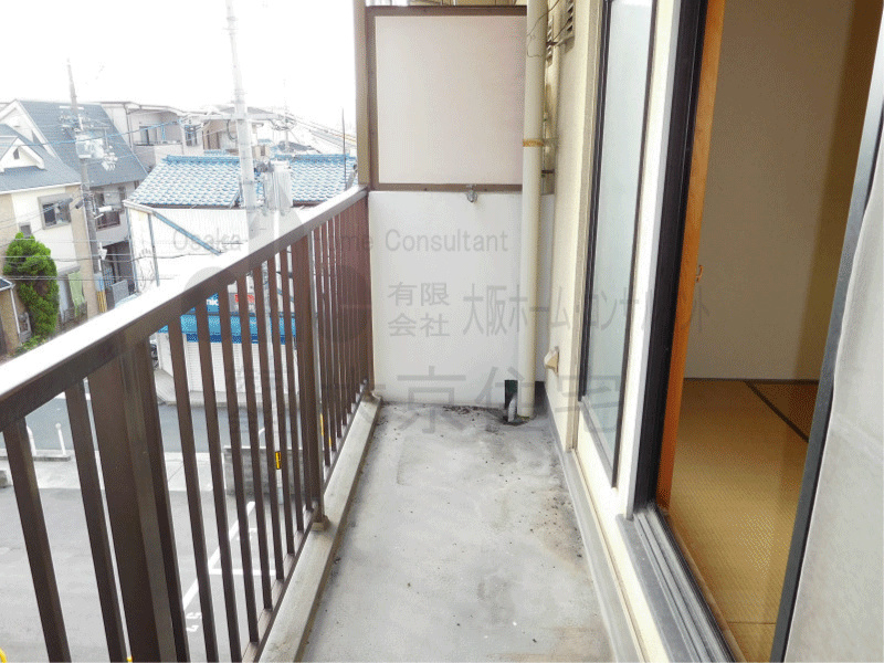 門野マンション　A棟 ベランダ