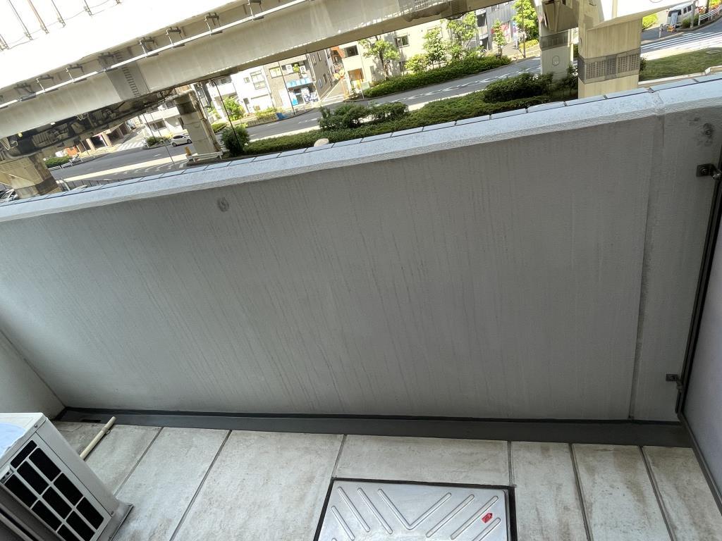 コンフォール門前仲町 ベランダ