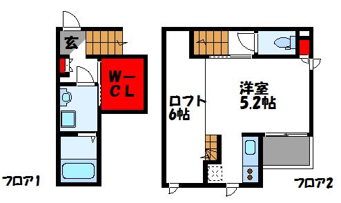 CB福津ソレイユ 間取り
