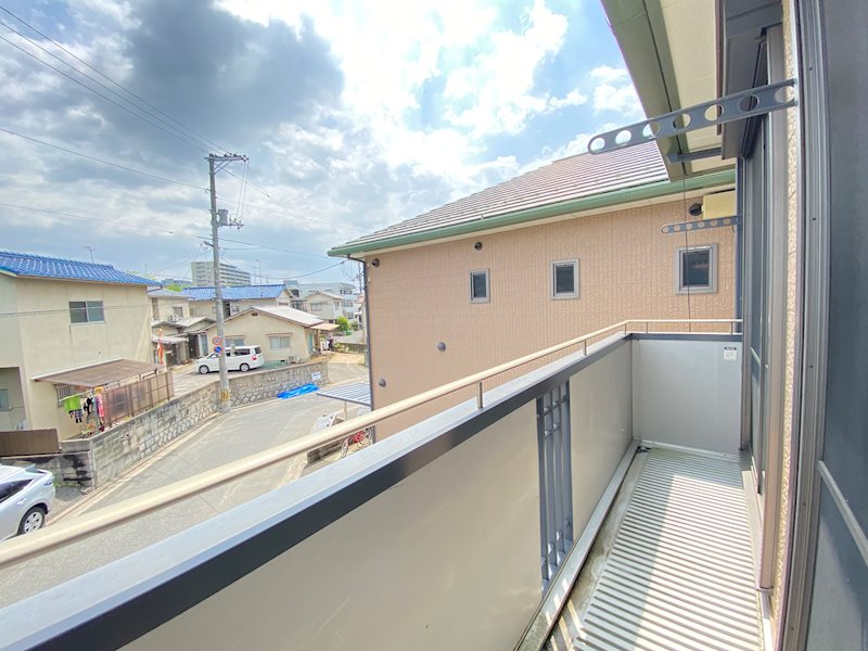 クレール五日市駅前　E棟 ベランダ