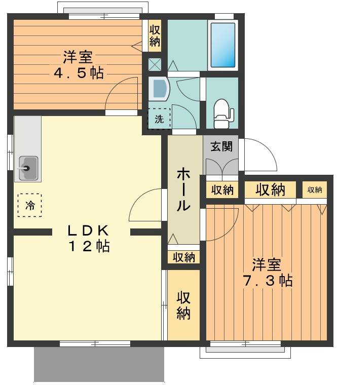 ファミーカルム 間取り図