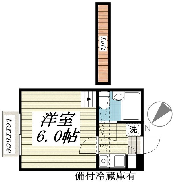 ジュネパレス新松戸第52 105号室 間取り