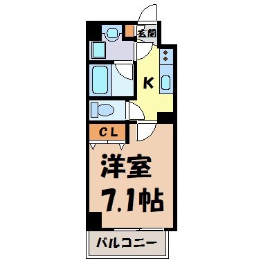 プロシード吹上 間取り図