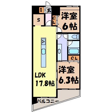 ベルドミール橘 間取り