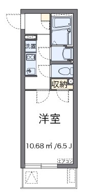 翔花 105号室 間取り