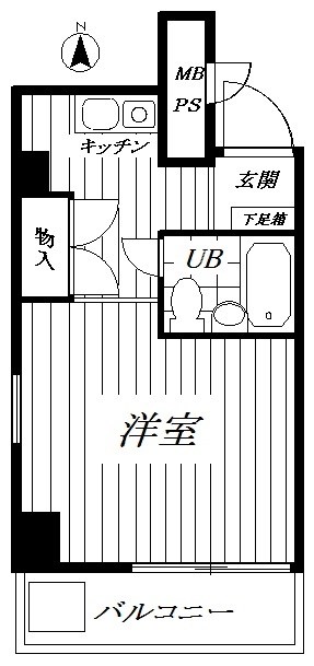 日神ﾊﾟﾚｽﾃｰｼﾞ錦糸町第2 603号室 間取り