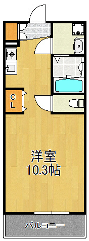 クレインステージ鶴見 間取り図