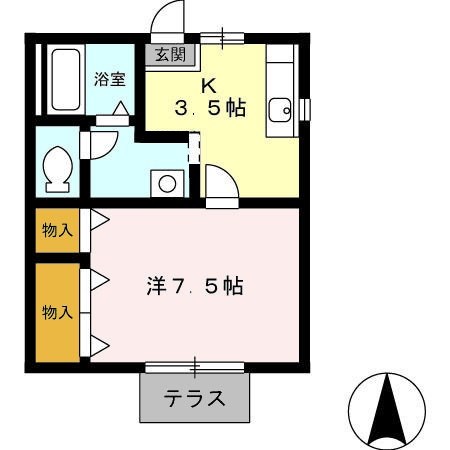 プロヴァンス 間取り図
