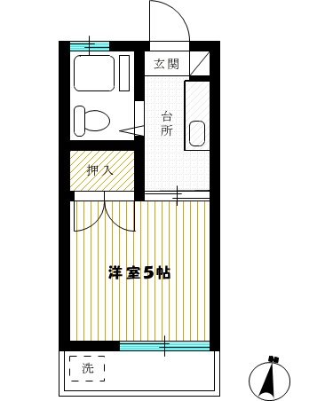 アバンセ経堂 間取り