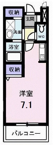 ルーチェ・デル・ソーレ 間取り図