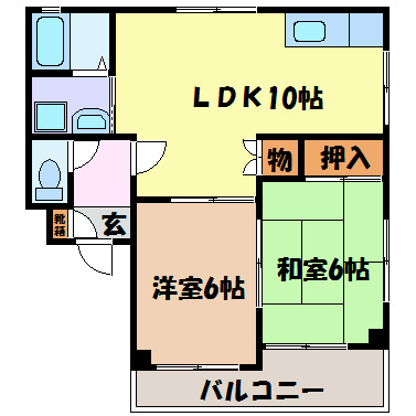サンライフ千種 間取り図