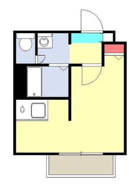 AXIZ湘南 303号室 間取り