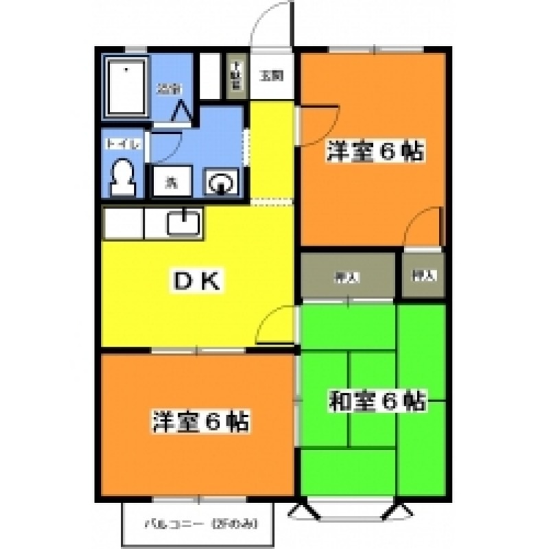 ドミール長野 間取り