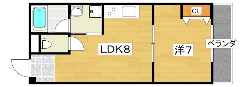 レシェンテ光洋東館 間取り