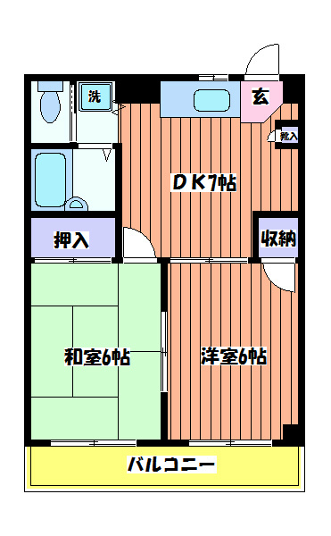 谷マンション 間取り