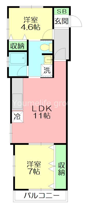 プライムガーデン 間取り