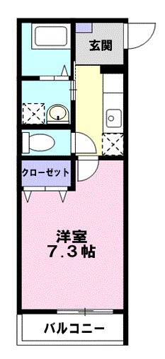 サウスセントラル衣川 間取り