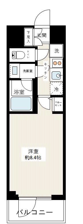 ＭＡＸＩＶ ＨＹ&rsquo;ｓ 南砂町 0402号室 間取り