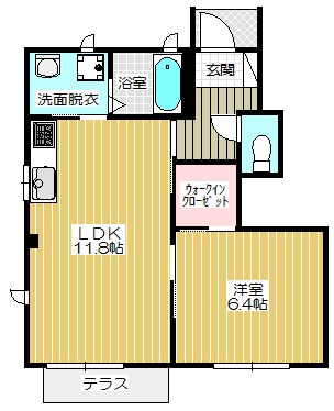 橘ハイツ 間取り